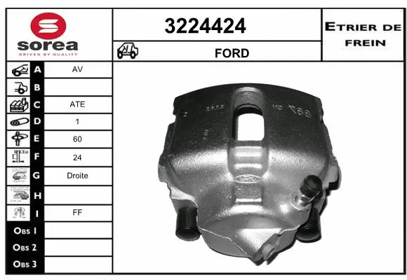 Brake Caliper (3224424)