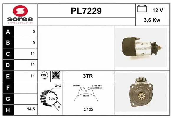 Starter (PL7229)