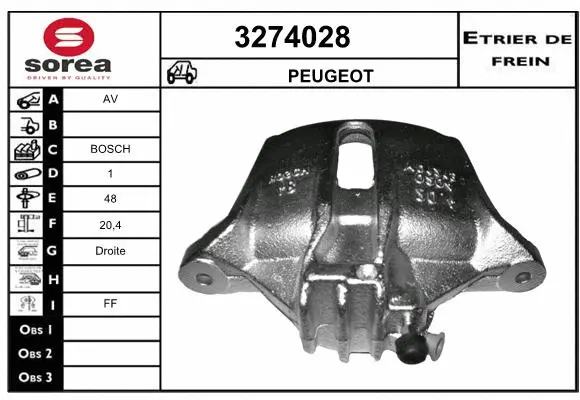 Brake Caliper (3274028)