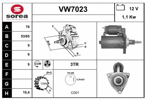 Starter (VW7023)