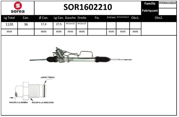 Steering Gear (SOR1602210)