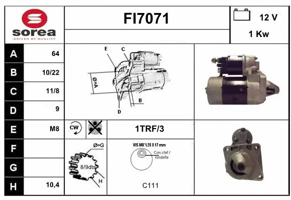 Starter (FI7071)