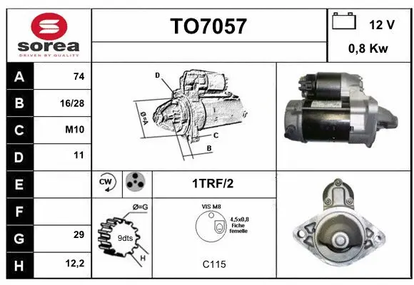 Starter (TO7057)