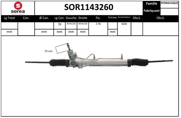 Steering Gear (SOR1143260)