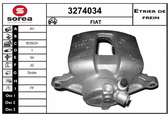 Brake Caliper (3274034)