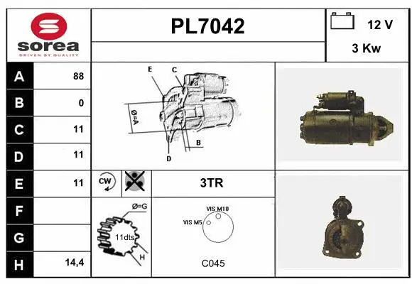 Starter (PL7042)