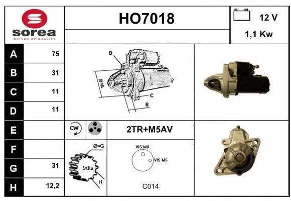 Starter (HO7018)