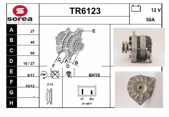 Alternator (TR6123)