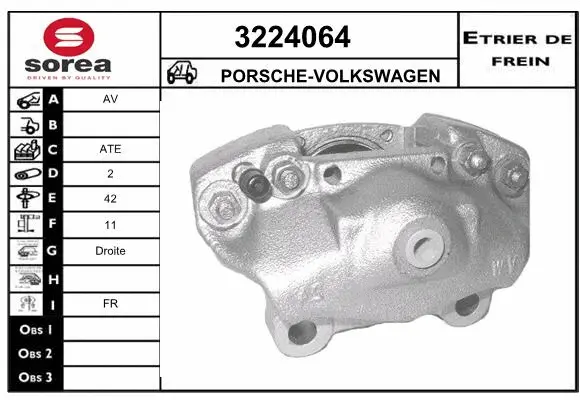 Brake Caliper (3224064)