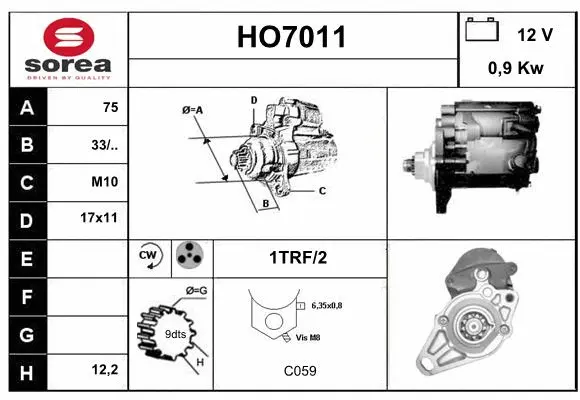 Starter (HO7011)
