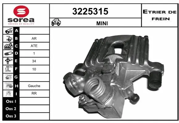 Brake Caliper (3225315)