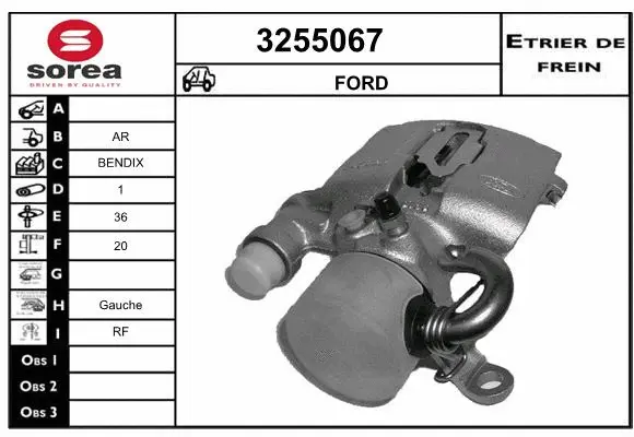 Brake Caliper (3255067)