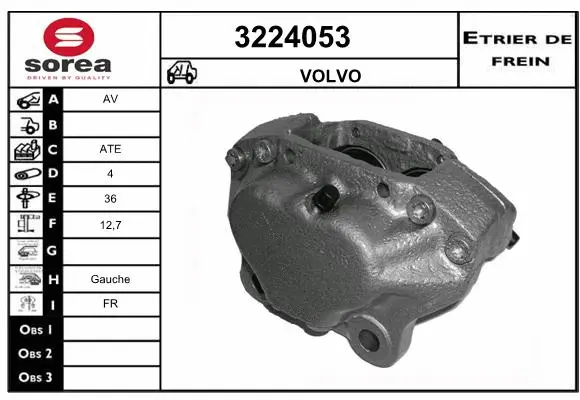 Brake Caliper (3224053)