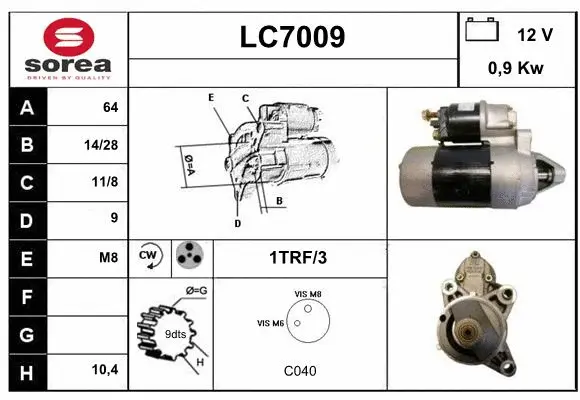 Starter (LC7009)