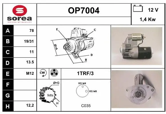 Starter (OP7004)