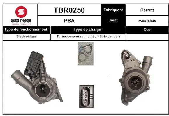 Charger, charging (supercharged/turbocharged) (TBR0250)