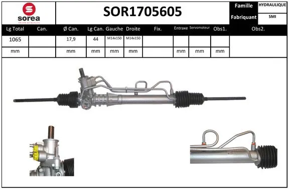 Steering Gear (SOR1705605)