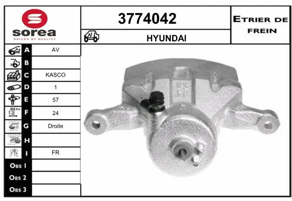 Brake Caliper (3774042)