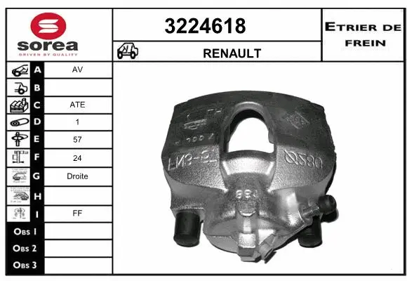 Brake Caliper (3224618)