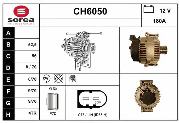 Alternator (CH6050)