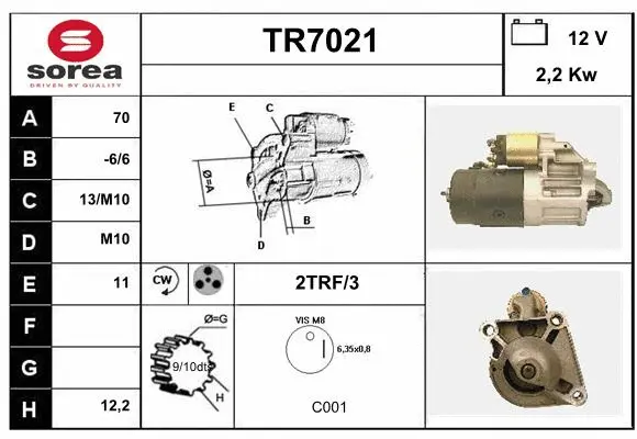 Starter (TR7021)