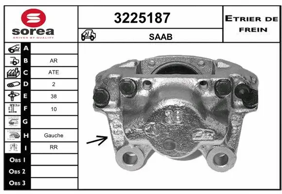 Brake Caliper (3225187)