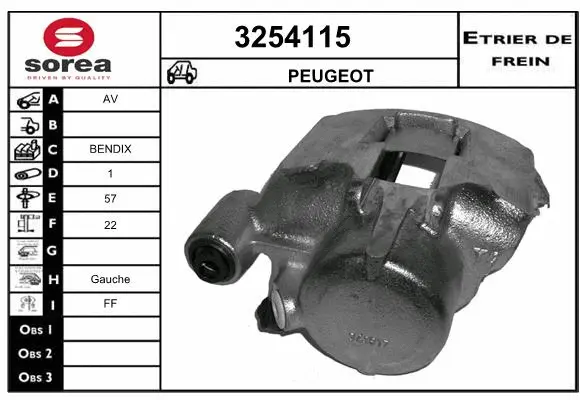 Brake Caliper (3254115)