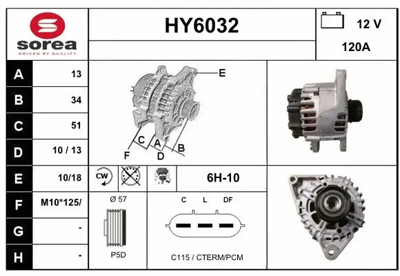 Alternator (HY6032)