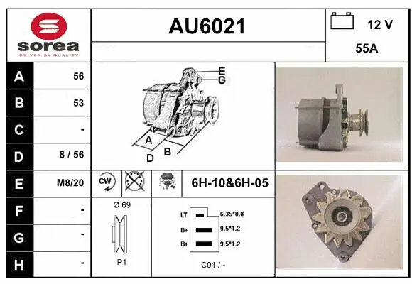 Alternator (AU6021)