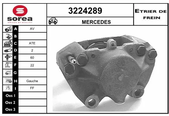 Brake Caliper (3224289)