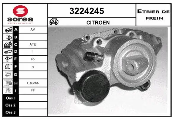 Brake Caliper (3224245)