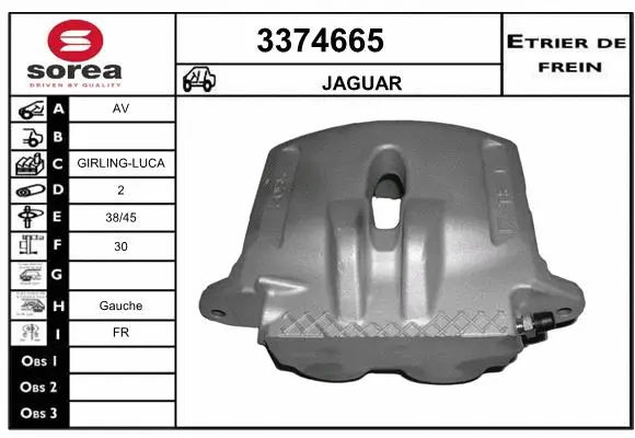Brake Caliper (3374665)
