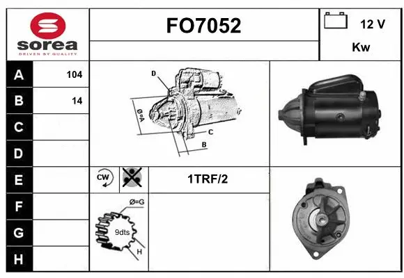 Starter (FO7052)