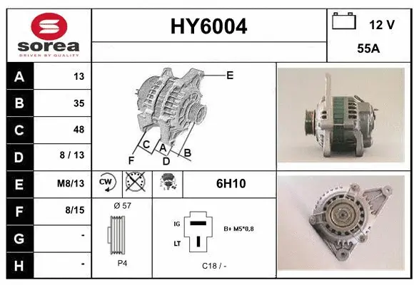 Alternator (HY6004)