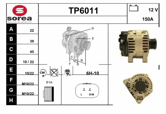 Alternator (TP6011)