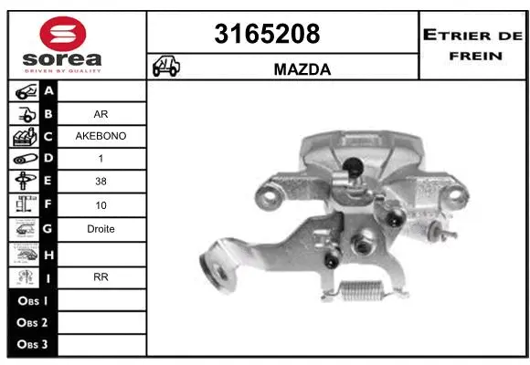 Brake Caliper (3165208)