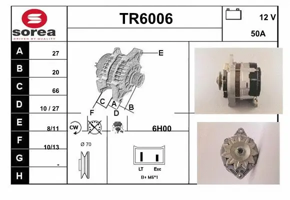 Alternator (TR6006)