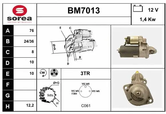 Starter (BM7013)