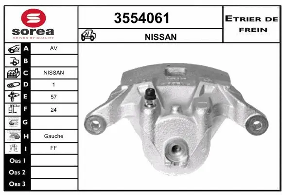 Brake Caliper (3554061)
