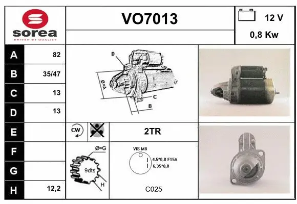 Starter (VO7013)