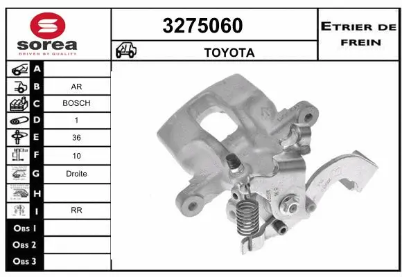 Brake Caliper (3275060)