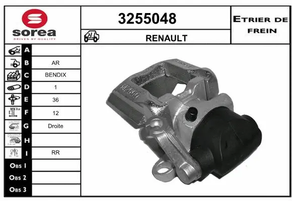 Brake Caliper (3255048)