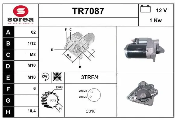 Starter (TR7087)