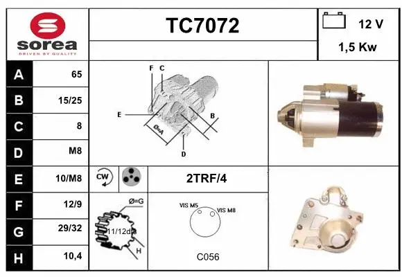 Starter (TC7072)