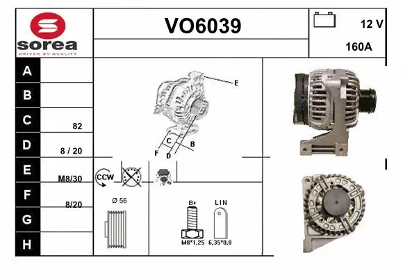 Alternator (VO6039)