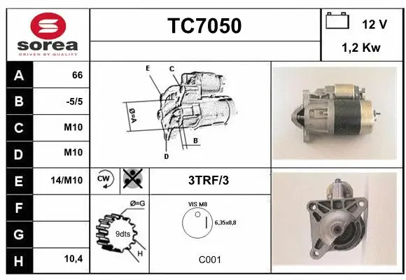 Starter (TC7050)