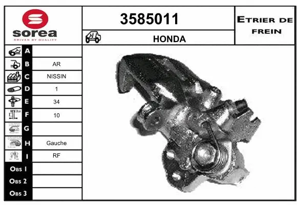 Brake Caliper (3585011)
