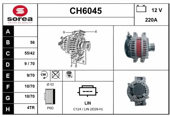 Alternator (CH6045)