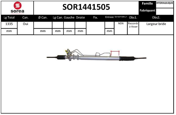 Steering Gear (SOR1441505)