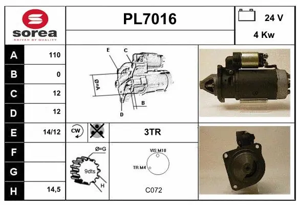 Starter (PL7016)